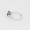 56 Élégante bague en or blanc 14k Saphir 58 Facettes DV32473-2