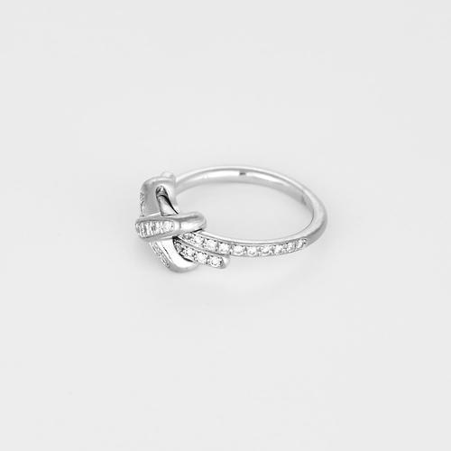 50 CHAUMET - Liens - Délicate bague en or blanc 18K (750 millièmes) 58 Facettes DV32854-1