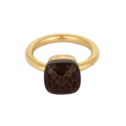 52 Pomellato - Nudo - Classic - Bague or rose et grenat 58 Facettes DV33220-1