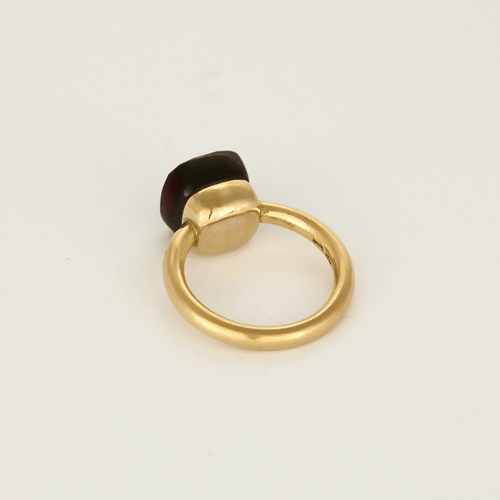 52 Pomellato - Nudo - Classic - Bague or rose et grenat 58 Facettes DV33220-1
