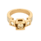 Bague en Or rose 18k Diamant de couleur champagne