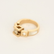 Bague en Or rose 18k Diamant de couleur champagne