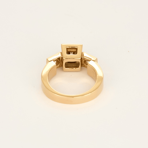 52 Other Bague en Or rose 18k Diamant de couleur champagne  and Diamant 58 Facettes DV32872-2