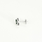 Élégantes boucles d'oreilles en or blanc, émeraudes et diamants 58 Facettes DV11922-7