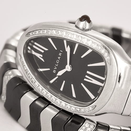 Bulgari Montre Serpenti en acier 58 Facettes DV31916-2