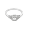 51 MAUBOUSSIN - Un Automne 1930 n°2 - Bague solitaire en or blanc et diamants : 0,22 carat au total 58 Facettes DV33714-1