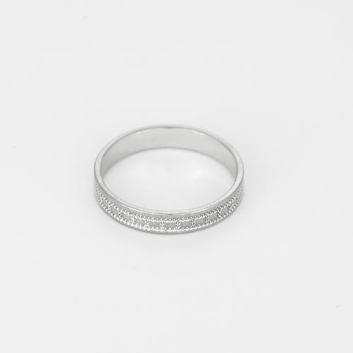 55 Bague en Or blanc 18k 58 Facettes DV32385-1