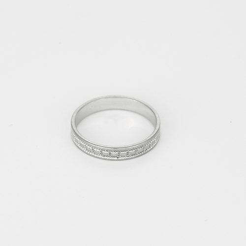 55 Bague en Or blanc 18k 58 Facettes DV32385-1