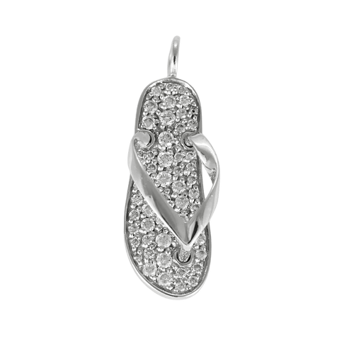 Pendentif Garel Pendentif Tong en Or blanc et Diamants 58 Facettes DV32729-2