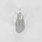 Garel Pendentif Tong en Or blanc et Diamants 58 Facettes DV32729-2