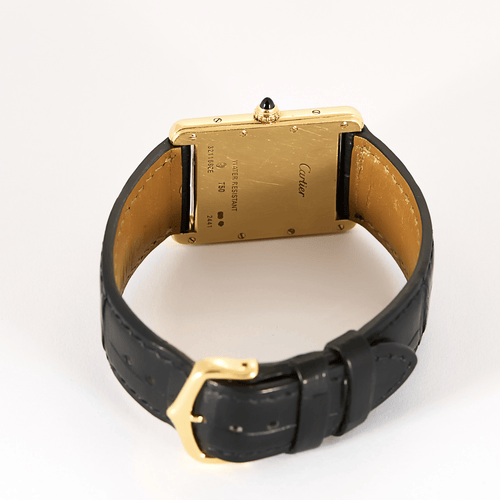 Cartier - Montre Tank Louis Cartier en or jaune 58 Facettes DV31673-1