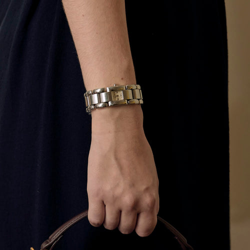 CHAUMET Montre Mihewi en acier 58 Facettes DV33220-2