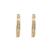 Paire d'anneaux d'oreilles en or rose et diamants 58 Facettes DV5707-20