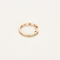Paire d'anneaux d'oreilles en or rose et diamants 58 Facettes DV5707-20