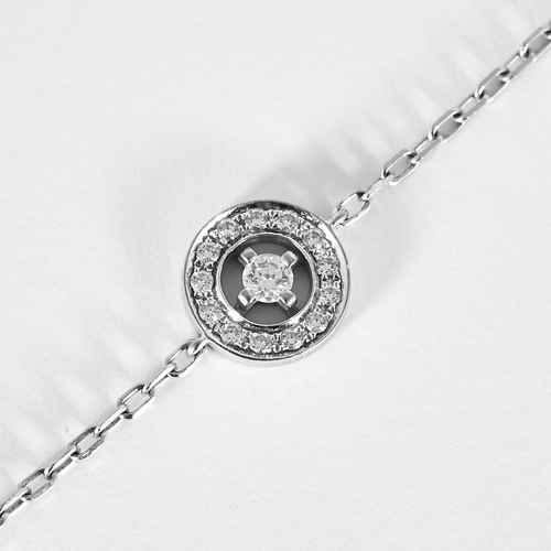 Boucheron - Ava - Bracelet en or blanc et diamants 58 Facettes DV0351-4