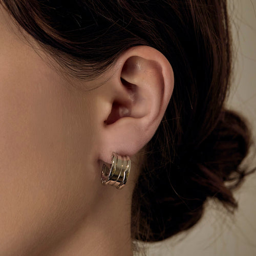 Bulgari - Bzéro 1 - Boucles d'oreilles en or blanc 58 Facettes DV33831-1