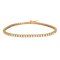 Bracelet tennis en or rose et diamants : 3,70 carats 58 Facettes DV24433-3