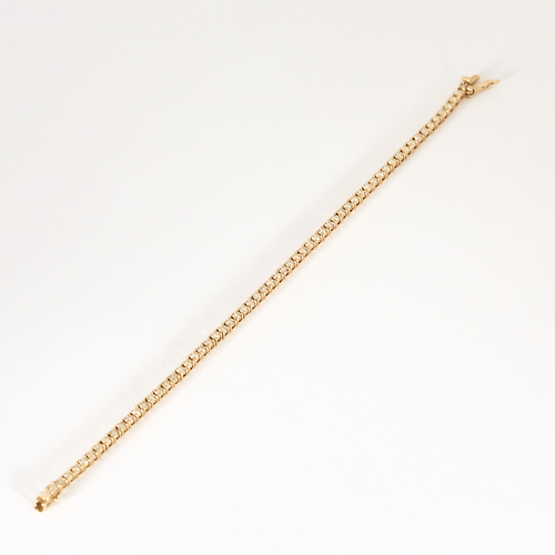 Bracelet Bracelet tennis en or rose et diamants : 3,70 carats 58 Facettes DV24433-3