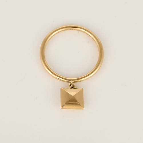 Bague 52 Hermes Bague Clou d'H en Or rose 18k 58 Facettes DV33411-1