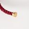 FRED - Force 10 - Grand modèle - Bracelet en or jaune et cordon rose 58 Facettes DV33842-2
