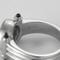 53 Chopard Happy Diamonds - Bague en or blanc avec diamants et saphirs 58 Facettes DV14290-7