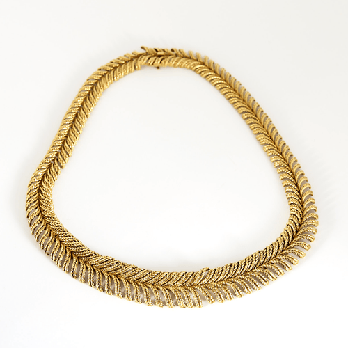 Collier en or jaune attribué à Boucheron par André Vassort 58 Facettes DV34030-19