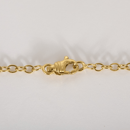 Élégant collier draperie en or jaune 58 Facettes DV33744-6