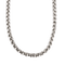 Collier en or blanc à maille popcorn 58 Facettes DV34030-20
