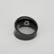 52.5 Bague en céramique noire, or blanc et diamants : 0,35 carat 58 Facettes DV33950-1