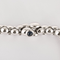 Collier en or blanc à maille popcorn 58 Facettes DV34030-20