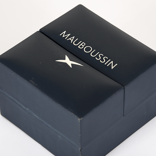53 Mauboussin - Saphir Sex and Love - Alliance en or blanc et saphirs 58 Facettes DV34108-1