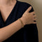 Bracelet en or jaune à maille américaine 58 Facettes DV33744-1