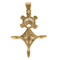Pendentif "Croix d'Agadez" en or jaune 58 Facettes DV26327-8