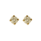 Boucles d'oreilles puces en or jaune et diamants : 0,30 carat