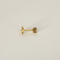Boucles d'oreilles puces en or jaune et diamants : 0,30 carat
