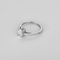 50 Bague Solitaire en or blanc, diamants : 0,90 carat au total 58 Facettes DV33633-1
