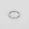 48 Cartier - Cartier d'amour - Alliance américaine en or platine et diamants : 0,15 carat 58 Facettes DV34377-1
