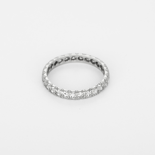 Alliance américaine en platine, diamants : 1,35 carat
