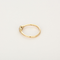 Bague Solitaire en or rose et diamants : 0,37 carat