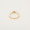 Bague Solitaire en or rose et diamants : 0,37 carat