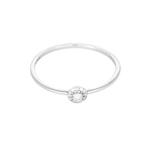 Messika - Bague en or blanc et diamants : 0,15 carat