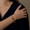 OJ PERRIN - Coeur légende - Élégant bracelet en or jaune