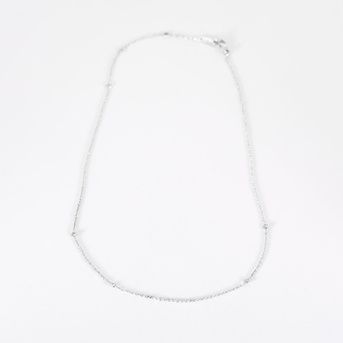 Messika - Collier en or blanc et diamants : 0,12 carat