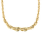Collier en or jaune à maillons ovales