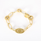 OJ PERRIN - Coeur légende - Élégant bracelet en or jaune