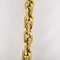 Collier en or jaune à maillons ovales