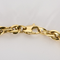 Collier en or jaune à maillons ovales