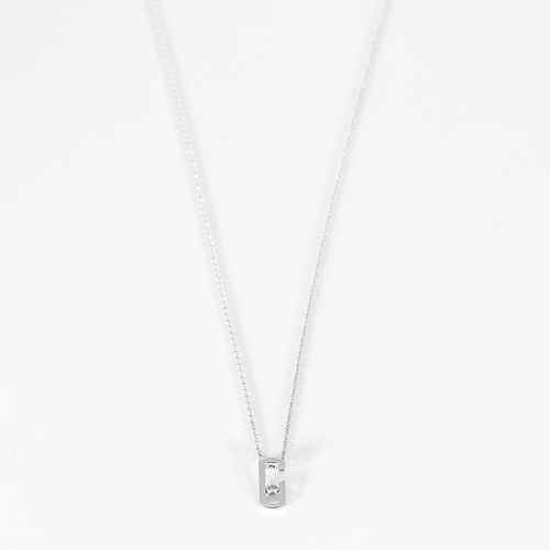 Messika - Gigi Hadid - Collier en or blanc et diamant : 0,05 carat