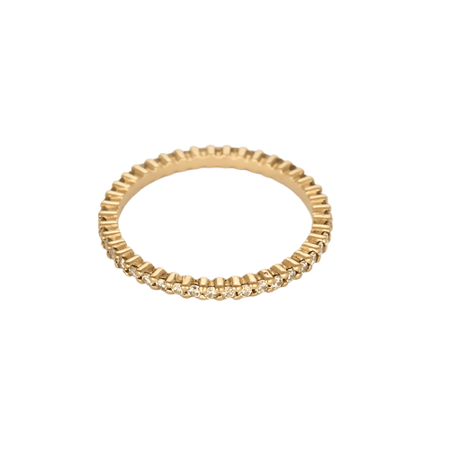 49 Mauboussin - Capricisme - Alliance américaine en or rose et diamants : 0,30 carat 58 Facettes DV34277-1