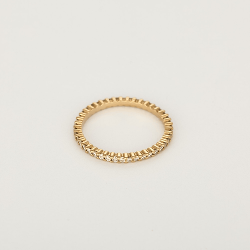 49 Mauboussin - Capricisme - Alliance américaine en or rose et diamants : 0,30 carat 58 Facettes DV34277-1